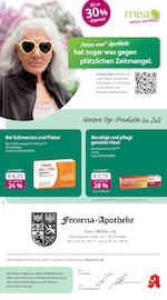 Aktueller mea - meine apotheke Apotheke Prospekt in Emden und Umgebung, "Unsere Juli-Angebote" mit 4 Seiten, 01.07.2025 - 31.07.2025