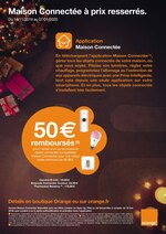 Catalogue Orange "Maison Connectée à prix resserrés.", 3 pages, à Suresnes, 14/11/2019 - 07/01/2020 Prospectus Orange "Maison Connectée à prix resserrés.", 3 pages, à Suresnes, 14/11/2019 - 07/01/2020
