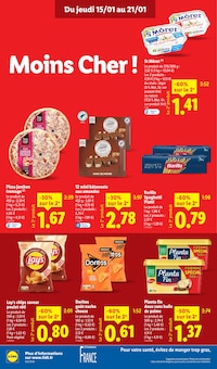 Promotion Mini Bâtonnets Glacés dans le prospectus Lidl, valable du 15/01/2026 au 21/01/2026 Promo Mini Bâtonnets Glacés dans le catalogue Lidl du moment à la page 14