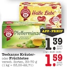Heiße Liebe im Angebot bei E center in Karlsruhe Heiße Liebe Angebote von Teekanne bei E center Karlsruhe für 1,39 €