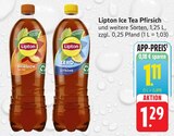 Pfirsich Ice Tea bei EDEKA im Prospekt "" für 1,11 €