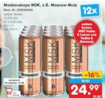 MSK Moscow Mule von Moskovskaya für 24,99 € bei Netto Marken-Discount im Angebot MSK Moscow Mule von Moskovskaya im aktuellen Netto Marken-Discount Prospekt