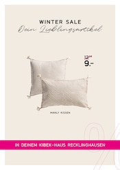 Aktueller Kibek Prospekt mit Kissen, "WINTER SALE", Seite 9