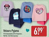 Velours-Pyjama Minnie Mouse für 6,99 € bei ALDI Nord im Angebot Velours-Pyjama Minnie Mouse im aktuellen ALDI Nord Prospekt