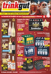 Aktueller Trinkgut Getränkemärkte Prospekt in Paderborn und Umgebung, "Aktuelle Angebote" mit 18 Seiten, 22.12.2025 - 27.12.2025