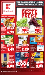 Kaufland Prospekt "Hier bin ich richtig", 66 Seiten, 01.10.2026 - 01.10.2026 Aktueller Kaufland Prospekt, "Hier bin ich richtig", mit Angeboten der Woche, gültig von 01.10.2026 bis 01.10.2026