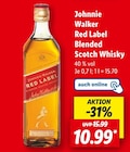 Red Label Blended Scotch Whisky im Angebot bei Lidl in Kamen Red Label Blended Scotch Whisky Angebote von Johnnie Walker bei Lidl Kamen für 10,99 €