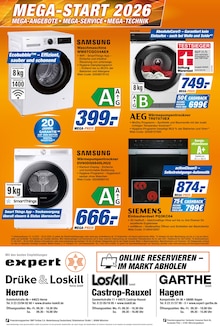 Waschmaschine im aktuellen expert Prospekt (Hagen (Stadt der FernUniversität)) Waschmaschine im expert Prospekt "Top Angebote" mit 12 Seiten (Hagen (Stadt der FernUniversität))