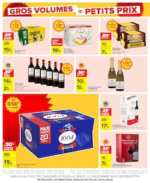 Prix et réduction Vin dans le prospectus Carrefour en cours Offre Vin dans le catalogue Carrefour du moment à la page 4
