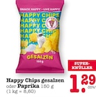 Happy Chips gesalzen oder Paprika Angebote von Happy Chips bei E center Rastatt für 1,29 €