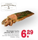 Aktuelles Norweger Lachs "Graved Art" Angebot bei E center in Heidelberg ab 6,29 €