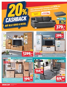 Couch im Segmüller Prospekt "Glückswochen" mit 6 Seiten (Nürnberg)