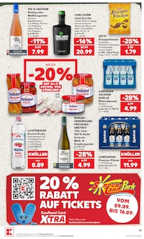 Wasser im aktuellen Kaufland Prospekt (Leipzig) Wasser im Kaufland Prospekt "Hier bin ich richtig" mit 66 Seiten (Leipzig)