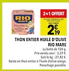 Thon entier huile d'olive - Rio Mare dans le catalogue Supeco