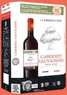 IGP Pays d'oc Cabernet sauvignon rouge Expert Club hve3 - La Croix du Pin en promo chez Intermarché Nanterre à 9,59 €