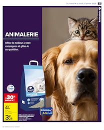 Offre Litière dans le catalogue Carrefour du moment à la page 49