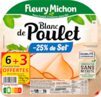 BLANC DE POULET EN TRANCHES FLEURY MICHON - FLEURY MICHON en promo à 2,65 € chez Auchan Hypermarché BLANC DE POULET EN TRANCHES FLEURY MICHON - FLEURY MICHON dans le catalogue Auchan Hypermarché