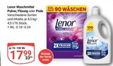 Waschmittel Pulver Angebote von Lenor bei GLOBUS Völklingen für 17,99 €