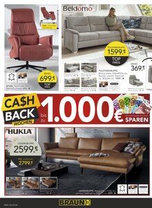 Fernsehsessel im BRAUN Möbel-Center Prospekt "CA$HBACK WOCHEN" mit 20 Seiten (Reutlingen)