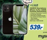 #GOECO Smartphone iPhone 12 Pro 128GB Premium Refurbished Angebote von Apple bei expert Hof für 539,00 €