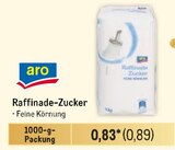 Raffinade-Zucker von aro im aktuellen Metro Prospekt für 0,89 €