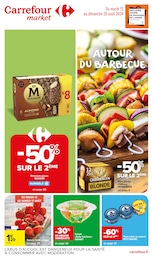 Prospectus Carrefour Market à Saint-Sébastien-sur-Loire, "AUTOUR DU BARBECUE", 51 pages, 13/08/2024 - 25/08/2024