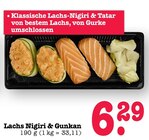 Aktuelle Lachs Angebote bei E center in Frankfurt (Main) Aktuelles Lachs Nigiri & Gunkan Angebot bei E center in Frankfurt (Main) ab 6,29 €