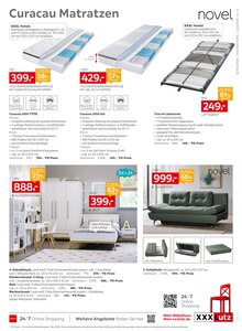 Matratze im XXXLutz Möbelhäuser Prospekt "NR. 1 BEIM PREIS" mit 32 Seiten (Essen)