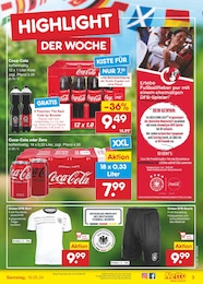 Coca Cola Angebot im aktuellen Netto Marken-Discount Prospekt auf Seite 3