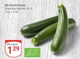 GLOBUS - Bio Zucchini grün Angebot im Prospekt Bio Zucchini grün bei GLOBUS im Prospekt "" für 1,29 €