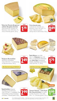 Käse im EDEKA Prospekt "Aktuelle Angebote" mit 65 Seiten (Heilbronn)
