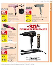 Offre Rowenta dans le catalogue Carrefour du moment à la page 31