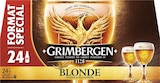 Bière Blonde 6,7% vol. - GRIMBERGEN en promo chez Casino Supermarchés Valence à 12,60 €