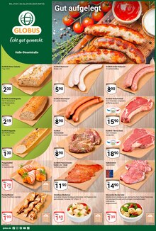 Steak im GLOBUS Prospekt "Aktuelle Angebote" mit 42 Seiten (Halle (Saale))