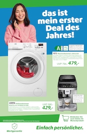 Aktueller EP: Prospekt mit Kaffeevollautomat, "Top-Technik zum Start ins neue Jahr.", Seite 7