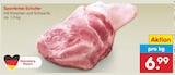 Netto Marken-Discount Mömlingen - Spanferkel-Schulter Angebot im Prospekt Spanferkel-Schulter bei Netto Marken-Discount im Mömlingen Prospekt für 6,99 €