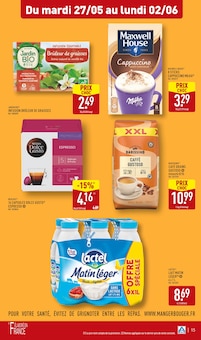 Promo Dosettes Espresso dans le catalogue Aldi du moment à la page 15
