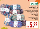 Sockenwolle Hot Socks 4-fach-Knäuel Angebote von Gründl bei Marktkauf Erkrath für 5,99 €