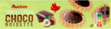 TARTELETTES CHOCO NOISETTE AUCHAN - AUCHAN - Auchan Hypermarché TARTELETTES CHOCO NOISETTE AUCHAN - AUCHAN à 2,74 € dans le catalogue Auchan Hypermarché