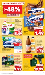 Waschpulver im Kaufland Prospekt KNÜLLER auf S. 18