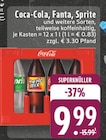 Aktuelles Coca-Cola, Fanta oder Sprite Angebot bei EDEKA in Witten ab 9,99 €