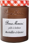 Pâte à tartiner noisettes et cacao sans huile de palme - BONNE MAMAN en promo chez Intermarché Super Rouen à 1,86 €