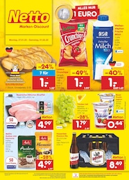 Netto Marken-Discount Prospekt für Weinstadt: "Aktuelle Angebote", 56 Seiten, 27.01.2025 - 01.02.2025