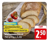 Weizenmischbrot im Angebot bei EDEKA in Ravensburg Weizenmischbrot Angebote bei EDEKA Ravensburg für 2,50 €