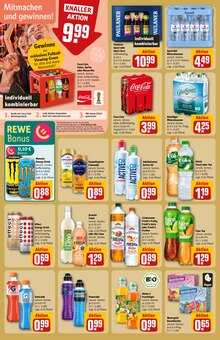 Coca Cola im REWE Prospekt "Dein Markt" mit 34 Seiten (Wismar)