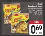 Buchstaben Suppe Angebote von Maggi bei EDEKA Chemnitz für 0,69 €