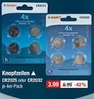 Knopfzellen CR2025 oder CR2032 von V-MARKT im aktuellen V-Markt Prospekt für 3,99 €