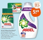 Waschmittel Angebote von Ariel bei tegut Erfurt für 5,49 €