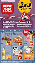 REWE Prospekt für Oberau: "Dein Markt", 30 Seiten, 01.07.2024 - 06.07.2024