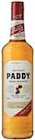 Irish Whiskey - PADDY en promo chez Intermarché Calais à 13,50 €